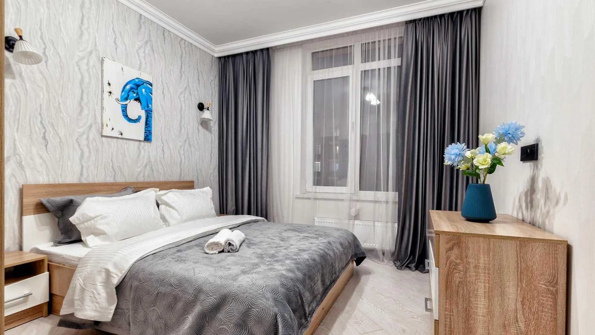 Апартаменты С Видом На Парк, Возле Хан-Шатыра И Медицинского Центра Nur-Sultan  Apartment Nur-Sultan (Astana)